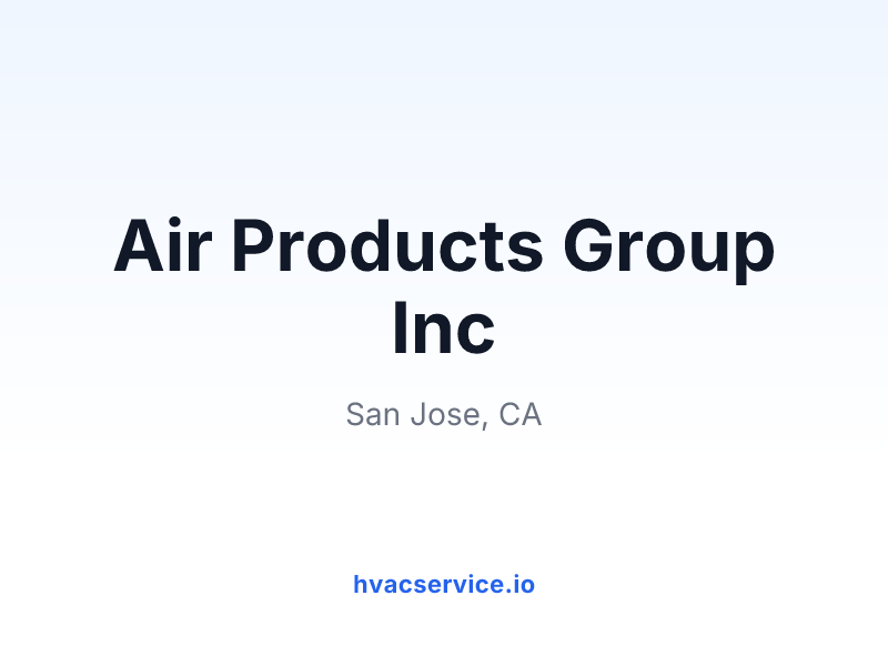 Air Products Group Inc