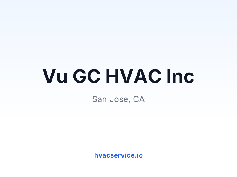 Vu GC HVAC Inc