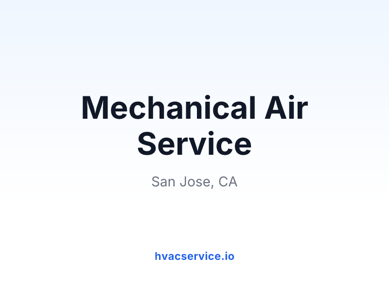 Mechanical Air Service