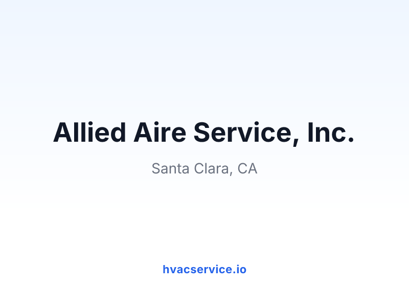 Allied Aire Service, Inc.
