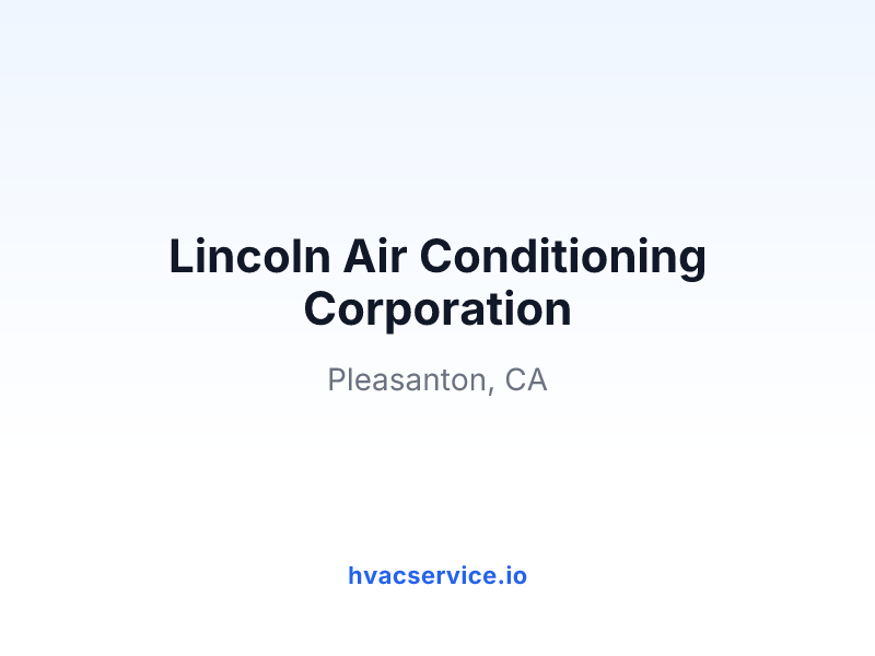 Lincoln Air Conditioning Corporation