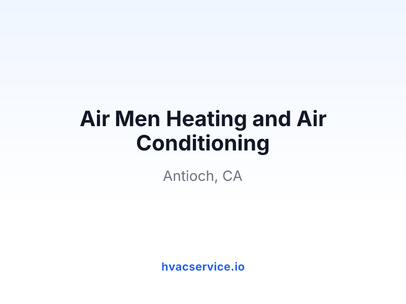 Air Men Heating and Air Conditioning