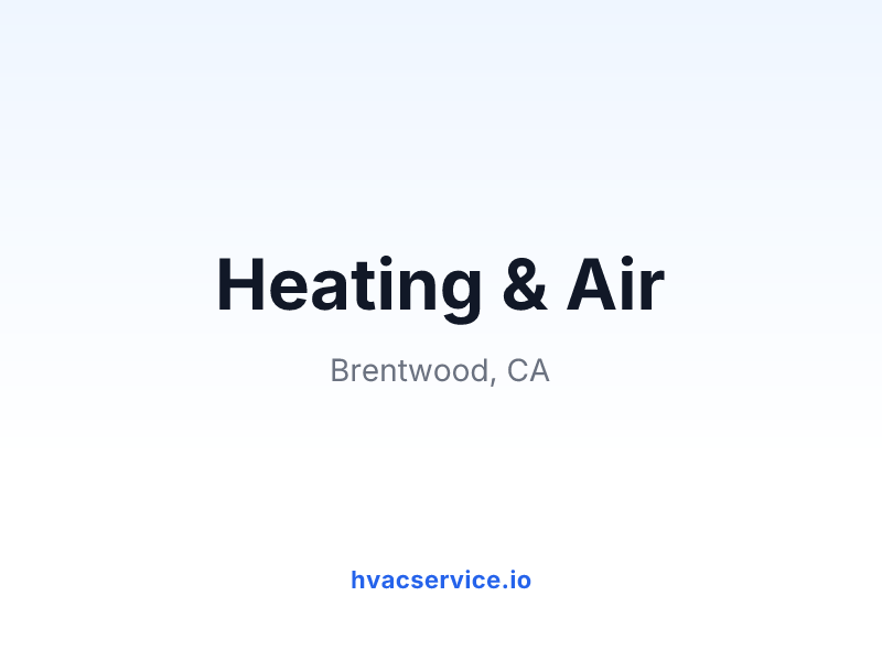 Heating & Air