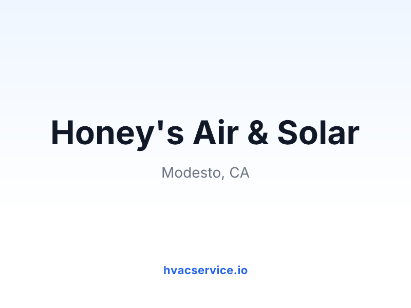Honey's Air & Solar