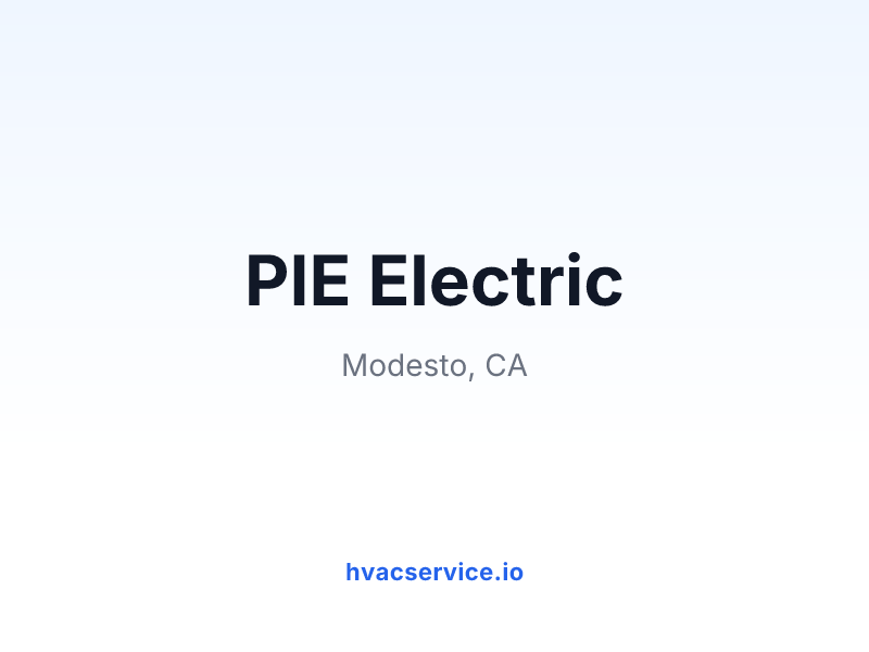 PIE Electric