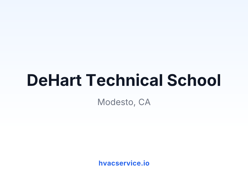 DeHart Technical School