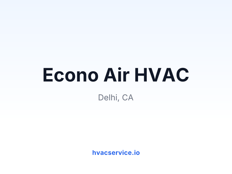 Econo Air HVAC