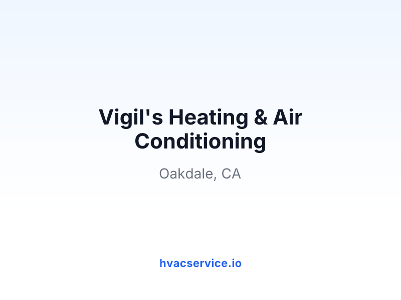 Vigil's Heating & Air Conditioning