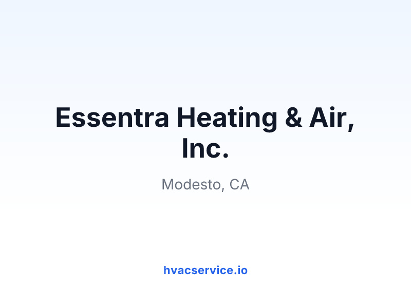Essentra Heating & Air, Inc.