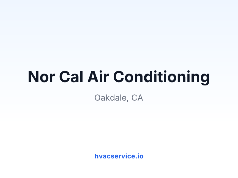 Nor Cal Air Conditioning