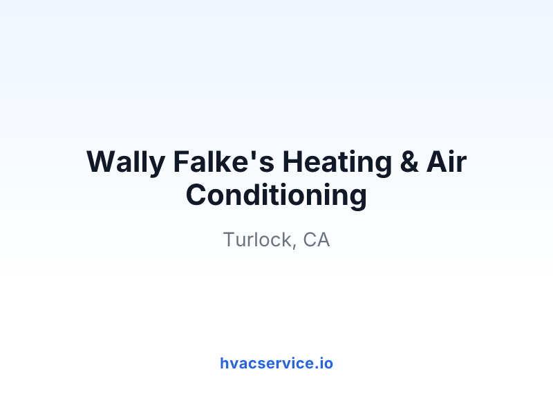 Wally Falke's Heating & Air Conditioning