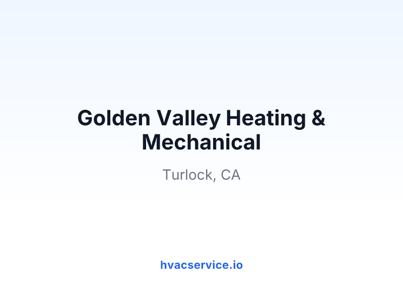 Golden Valley Heating & Mechanical