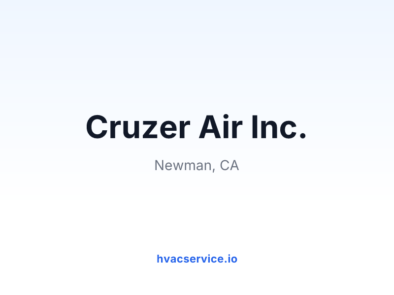 Cruzer Air Inc.