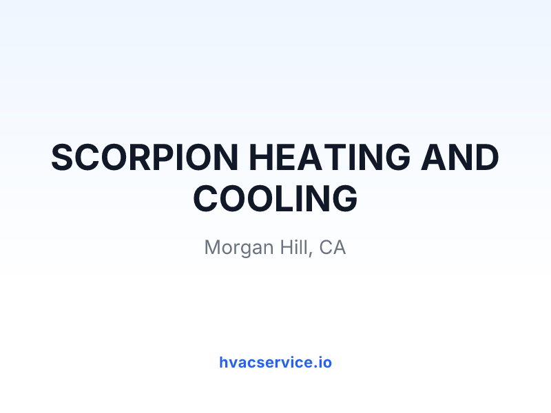 SCORPION HEATING AND COOLING