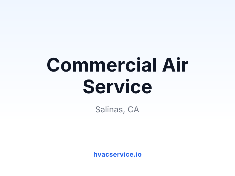 Commercial Air Service