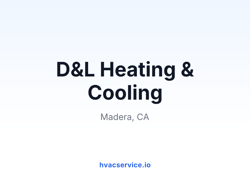 D&L Heating & Cooling
