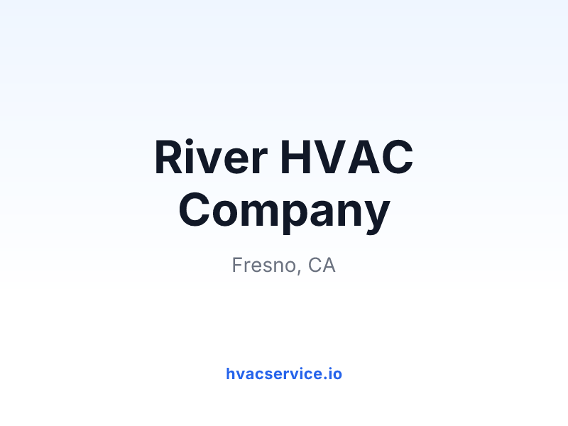River HVAC Company