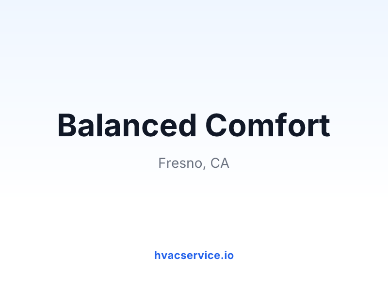 Balanced Comfort