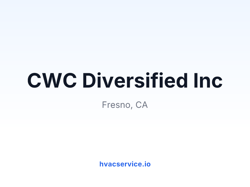 CWC Diversified Inc