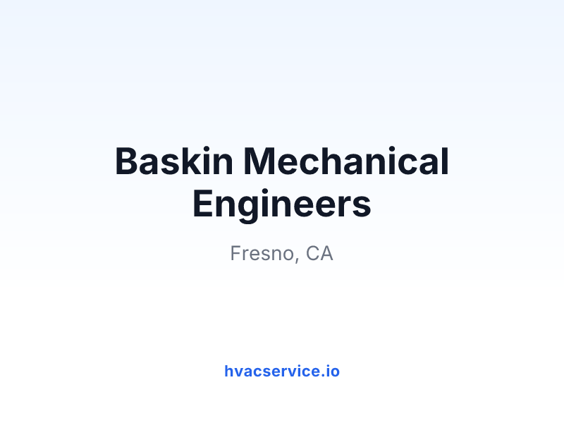 Baskin Mechanical Engineers
