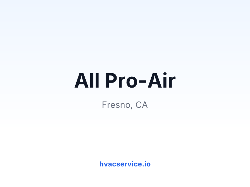 All Pro-Air