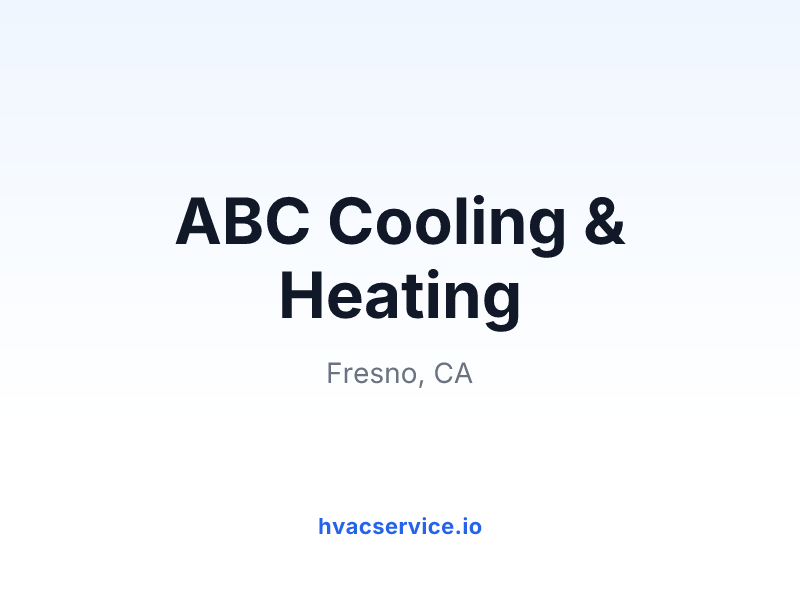 ABC Cooling & Heating