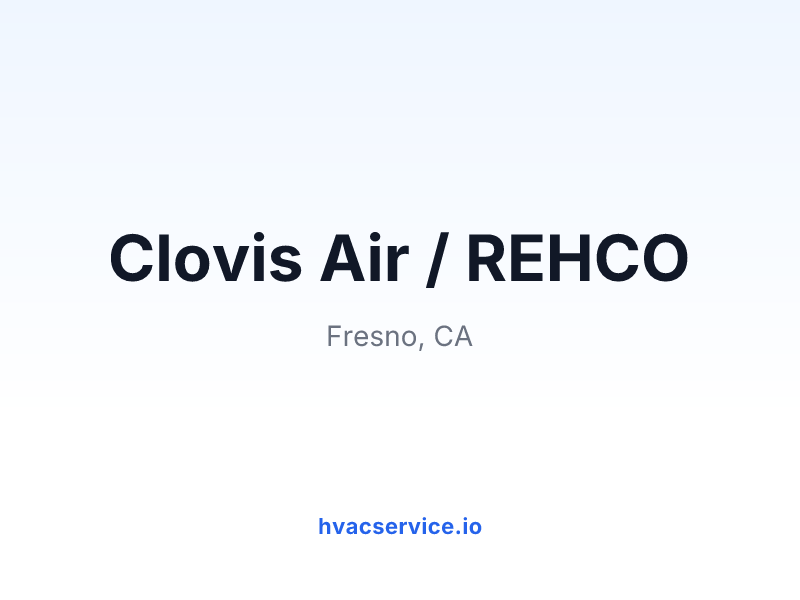 Clovis Air / REHCO