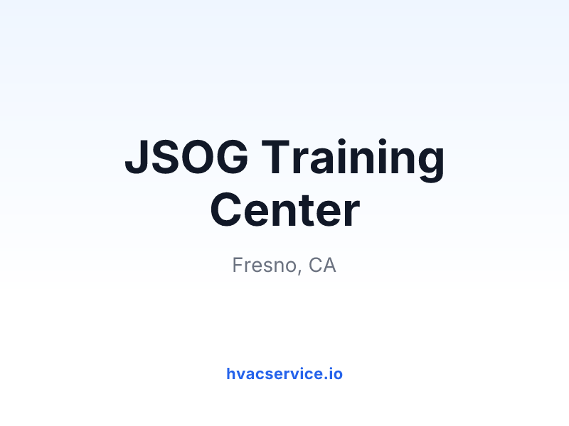 JSOG Training Center