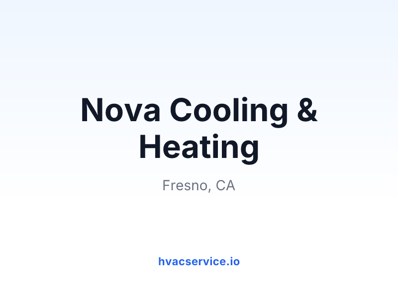Nova Cooling & Heating