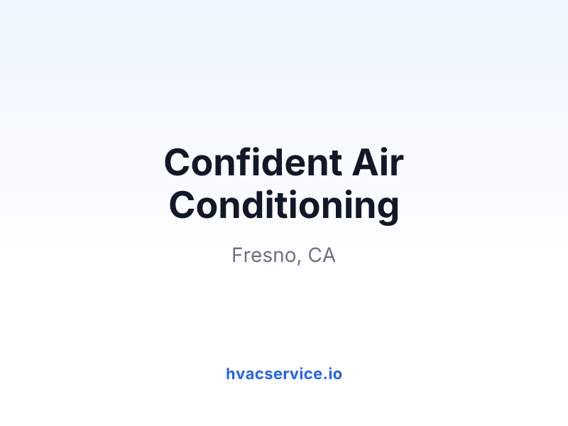 Confident Air Conditioning