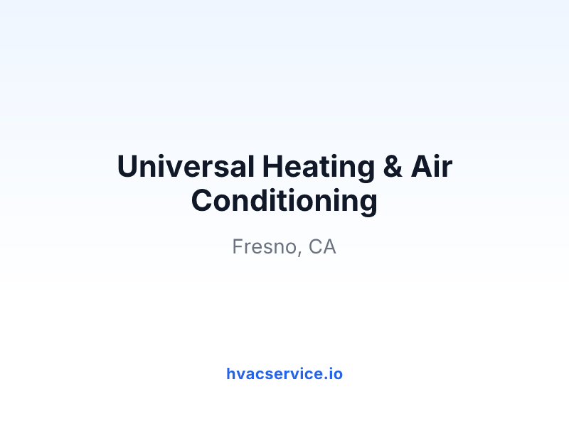 Universal Heating & Air Conditioning