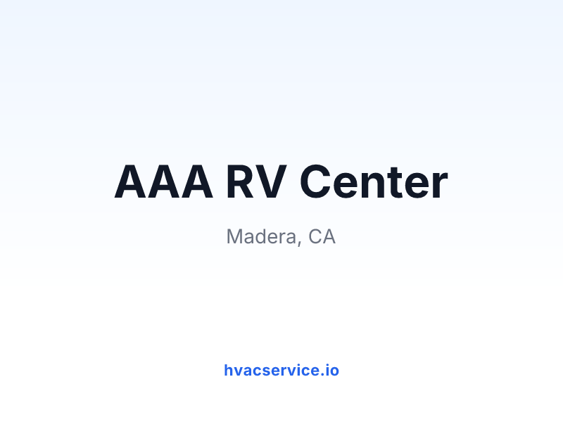 AAA RV Center