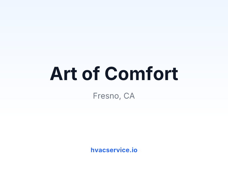 Art of Comfort