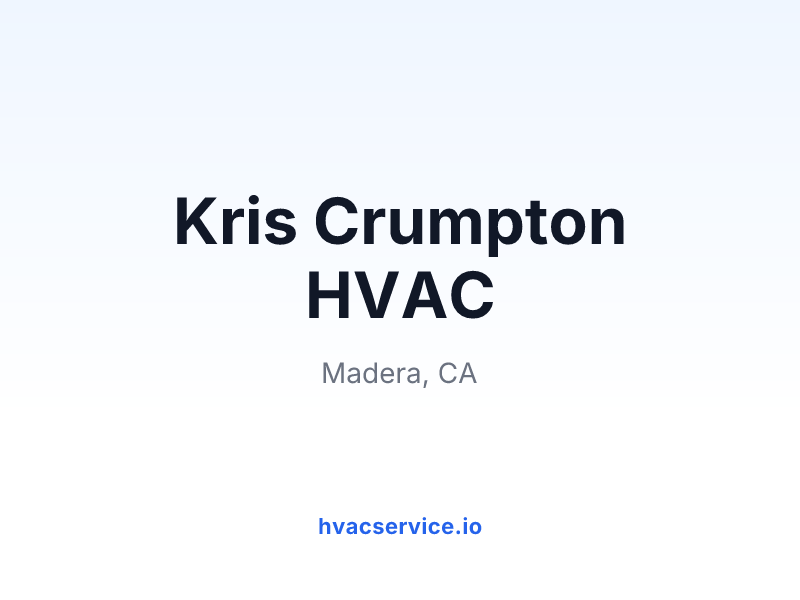 Kris Crumpton HVAC