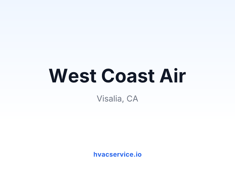 West Coast Air