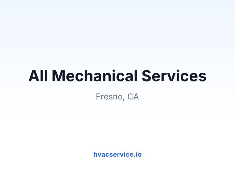 All Mechanical Services