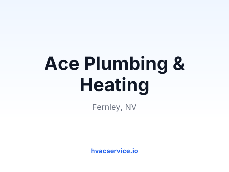 Ace Plumbing & Heating