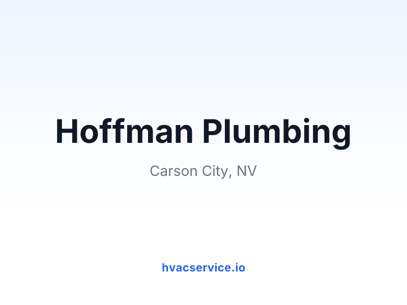 Hoffman Plumbing