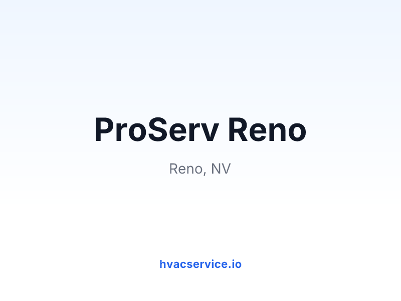 ProServ Reno