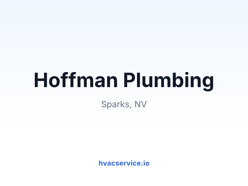Hoffman Plumbing