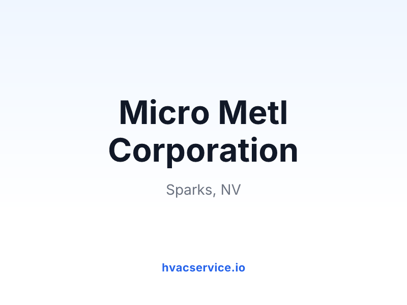 Micro Metl Corporation