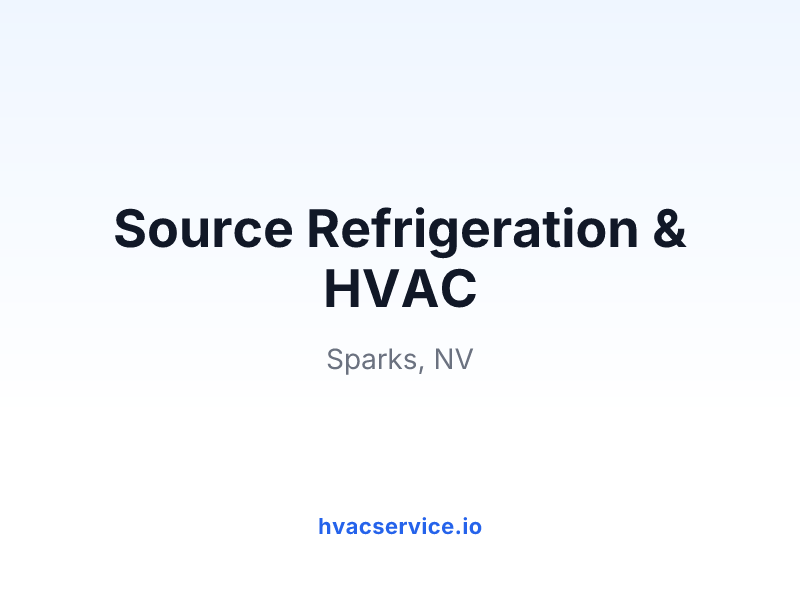 Source Refrigeration & HVAC