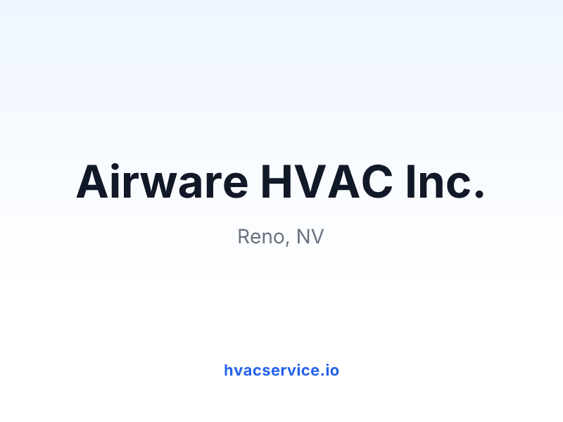 Airware HVAC Inc.