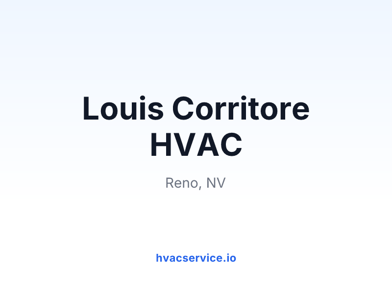 Louis Corritore HVAC
