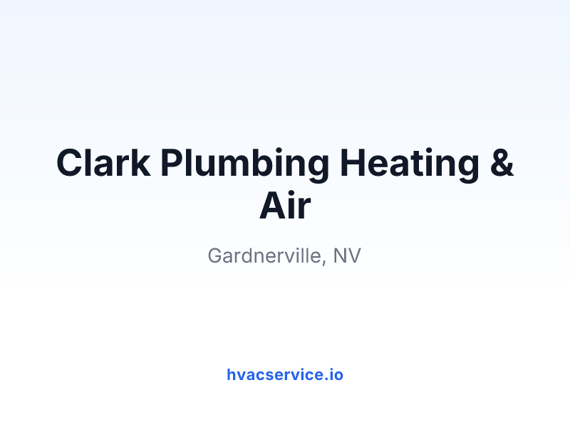 Clark Plumbing Heating & Air