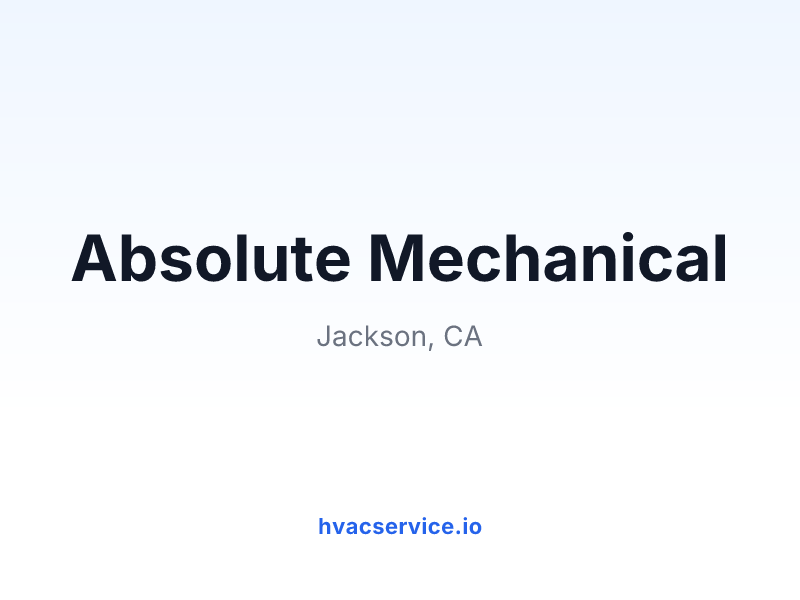 Absolute Mechanical