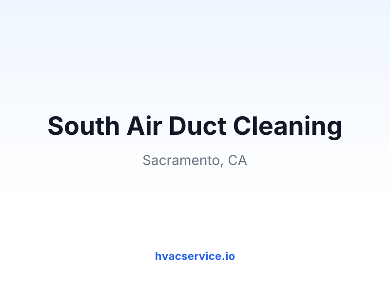 South Air Duct Cleaning