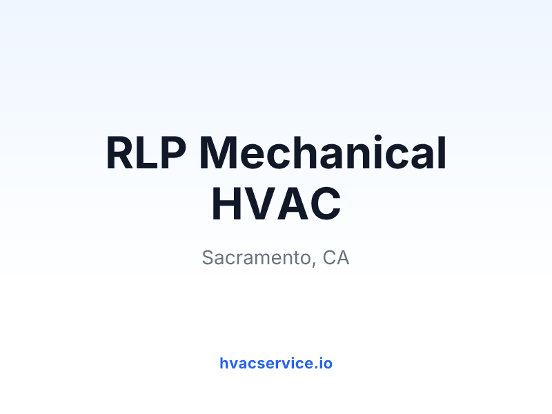 RLP Mechanical HVAC