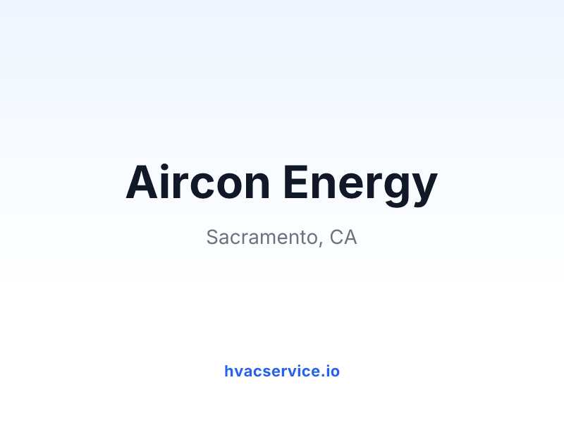 Aircon Energy