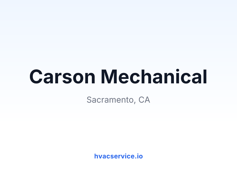 Carson Mechanical